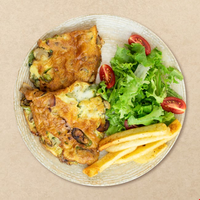 Sebzeli Omlet